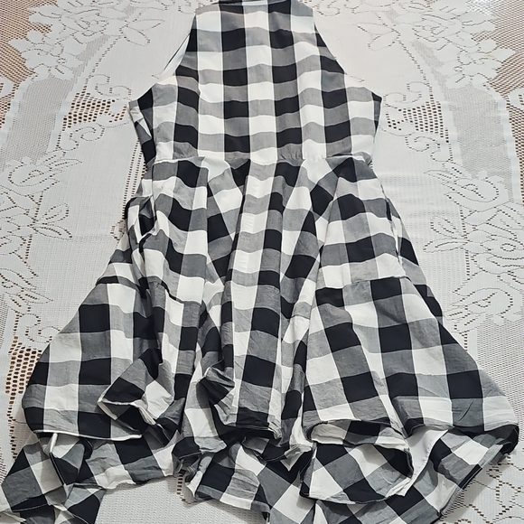 Julia Jordan Checkered Cotton Dress - Picture 7 of 9